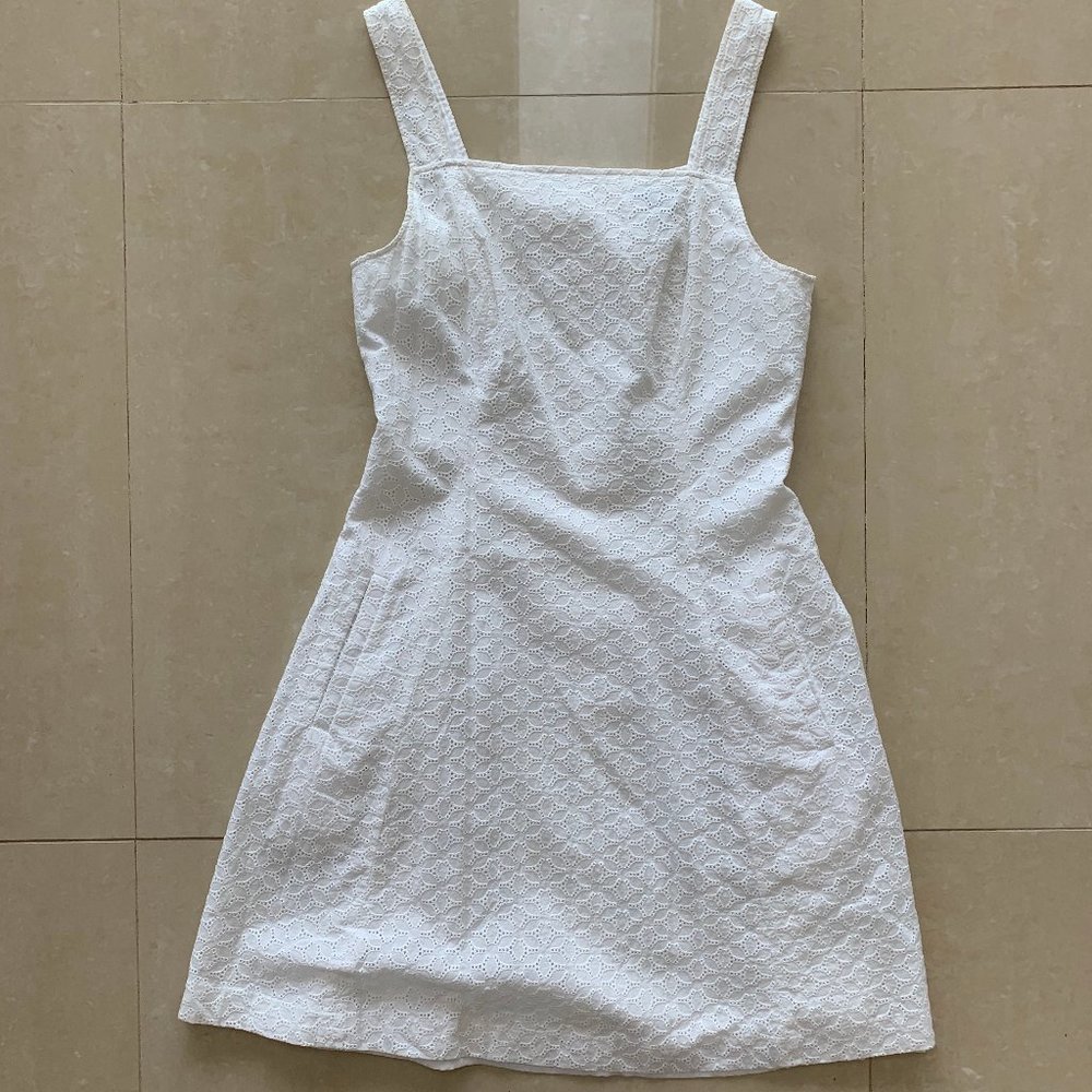 Theory Eyelet Dress